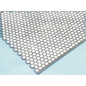 RS PRO Perforated Stainless Steel Metal Sheet 500 mm x 500 mm, 0.55 mm Thickness 340-6120