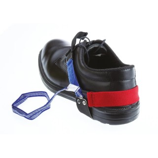 RS PRO Antistatic Heel Grounder Elasticated Hook & Loop 340-7606