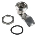 Euro-Locks a Lowe & Fletcher group Company Stainless Steel Triangular Lock, 13 mm Panel-to-Tongue, 20.2 x 22.2 mm 06801830