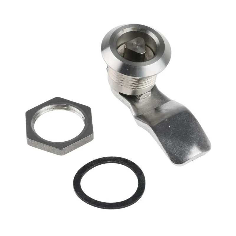 Euro-Locks a Lowe & Fletcher group Company Stainless Steel Triangular Lock, 13 mm Panel-to-Tongue, 20.2 x 22.2 mm 06801830