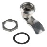 Euro-Locks a Lowe & Fletcher group Company Stainless Steel Triangular Lock, 13 mm Panel-to-Tongue, 20.2 x 22.2 mm 06801830