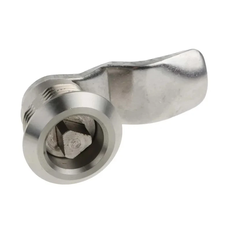 Euro-Locks a Lowe & Fletcher group Company Stainless Steel Triangular Lock, 13 mm Panel-to-Tongue, 20.2 x 22.2 mm 06801830