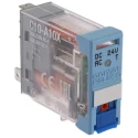 Releco Power Relay 24V DC Coil, 10A Switching Current, SPDT C10-A10X / DC 24 V