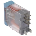 Releco Power Relay 24V DC Coil, 10A Switching Current, SPDT C10-A10X / DC 24 V