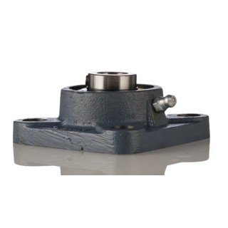 SKF 4 Hole Flange Bearing Unit 15 mm Inside Diameter Cast Iron Material FY 15 TF