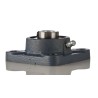 SKF 4 Hole Flange Bearing Unit 15 mm Inside Diameter Cast Iron Material FY 15 TF