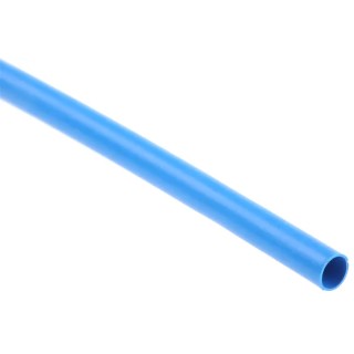 TE Connectivity Blue Polyolefin Heat Shrink Tubing 2.4 mm Sleeve Diameter x 1.2 m Length 2:1 Ratio RNF-100-3/32-6-STK