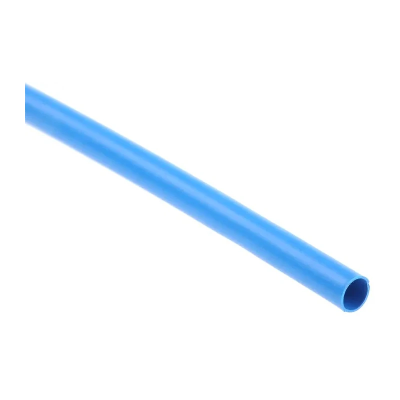 TE Connectivity Blue Polyolefin Heat Shrink Tubing 2.4 mm Sleeve Diameter x 1.2 m Length 2:1 Ratio RNF-100-3/32-6-STK