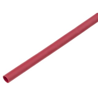 TE Connectivity Heat Shrink Tubing Red 3.2 mm Sleeve Diameter x 1.2 m Length 2:1 Ratio RNF-100-1/8-2-STK