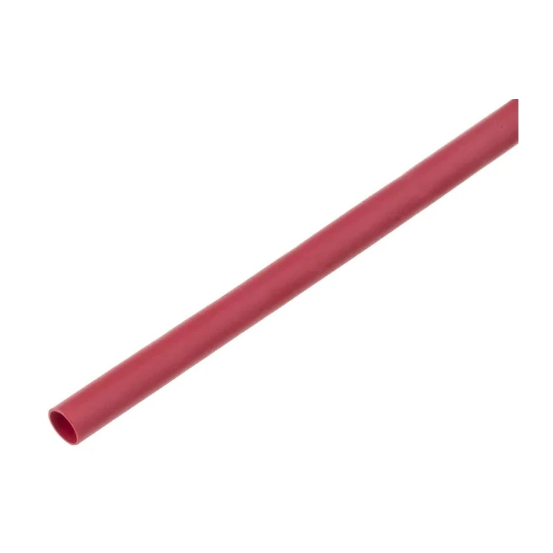 TE Connectivity Heat Shrink Tubing Red 3.2 mm Sleeve Diameter x 1.2 m Length 2:1 Ratio RNF-100-1/8-2-STK