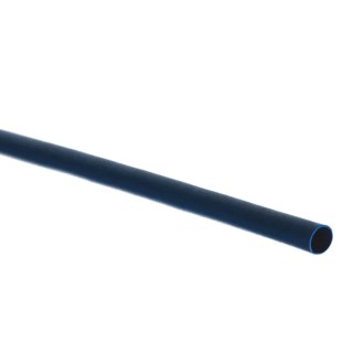 TE Connectivity Heat Shrink Tubing Blue 3.2 mm Sleeve Diameter x 1.2 m Length 2:1 Ratio RNF-100-1/8-6-STK