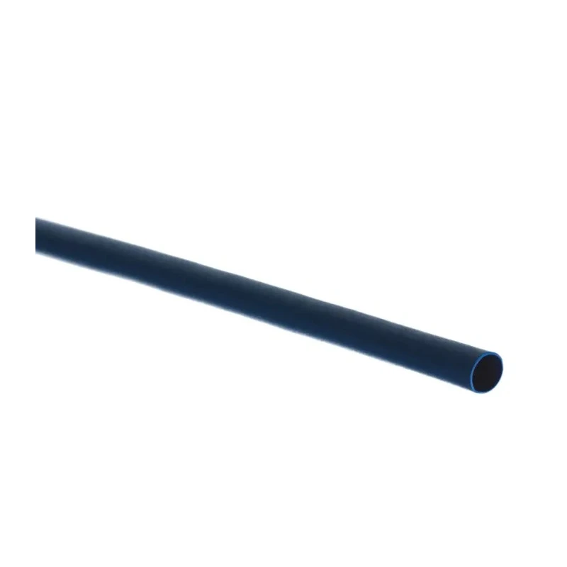 TE Connectivity Heat Shrink Tubing Blue 3.2 mm Sleeve Diameter x 1.2 m Length 2:1 Ratio RNF-100-1/8-6-STK
