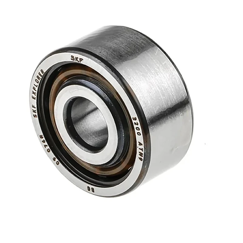 SKF Double Row Angular Contact Ball Bearing 10 mm ID, 30 mm OD, 14 mm Race Width 3200 ATN9