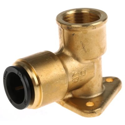 JG Speedfit Brass Pipe Fitting 90° Adapter Female BSP 1/2 in to Female 1/2 in PM15WB