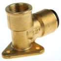 JG Speedfit Brass Pipe Fitting 90° Adapter Female BSP 1/2 in to Female 1/2 in PM15WB