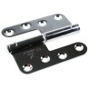ROCA Electro Polished 316 Stainless Steel Lift Off Hinge with Fixed Pin Screw Fixing 110mm x 98mm x 3mm 93 08 56