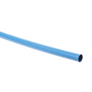 TE Connectivity Heat Shrink Tubing Blue 6.4 mm Sleeve Diameter x 1.2m Length 2:1 Ratio RNF-100-1/4-6-STK