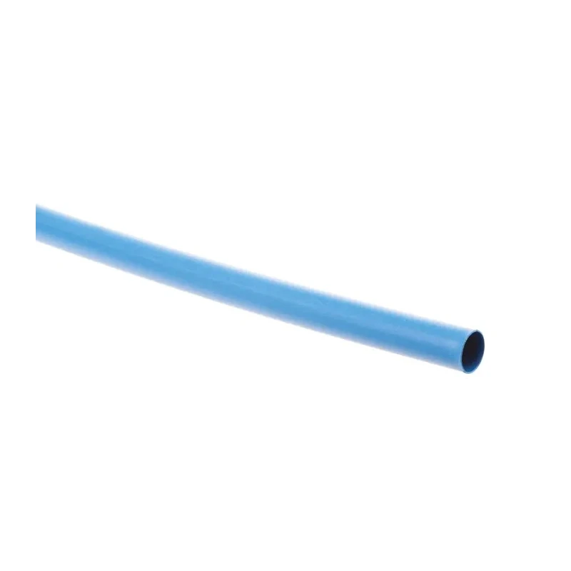 TE Connectivity Heat Shrink Tubing Blue 6.4 mm Sleeve Diameter x 1.2m Length 2:1 Ratio RNF-100-1/4-6-STK