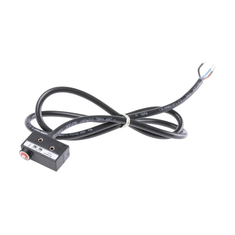 Saia-Burgess Pin Plunger Micro Switch, Pre-Wired Terminal, 10A, 250 V ac, SPDT, IP67 43606
