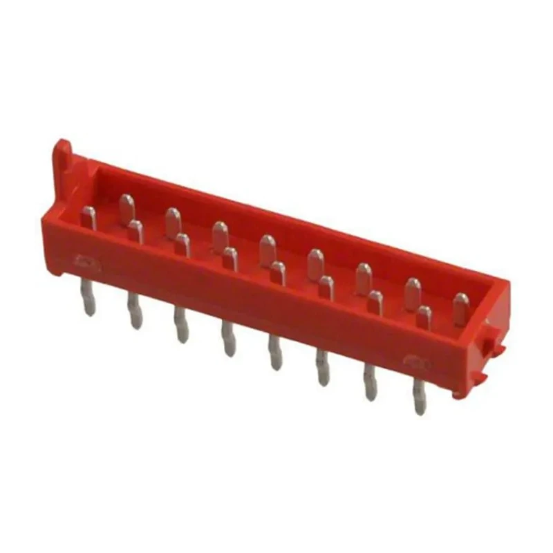 TE Connectivity Micro-MaTch Series PCB Header 16 Contact, 1.27 mm Pitch, 2 Row, Shrouded, Straight Through Hole 8-215464-6