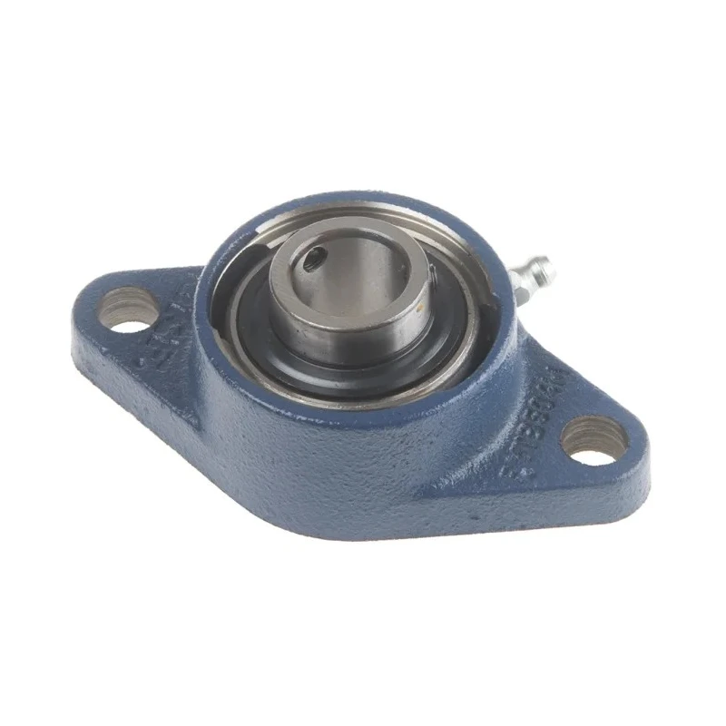 SKF 2 Hole Oval Flanged Ball Bearing Unit 20 mm Inside Diameter Cast Iron FYTB 20 TF