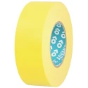 Advance Tapes Cloth Tape, Yellow, 50mm Width x 50m Length, Rubber Resin Adhesive, Polycoated Backing AT175