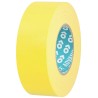 Advance Tapes Cloth Tape, Yellow, 50mm Width x 50m Length, Rubber Resin Adhesive, Polycoated Backing AT175