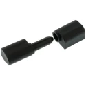 Southco Black Powder Coated Nylon Barrel Hinge, Lift Off Pin, Screw Fixing, 58mm x 21.5mm x 14.3mm 96-50-310-11
