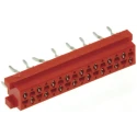 TE Connectivity Micro-MaTch Series Straight Through Hole PCB Socket, Female-On-Board, 16-Contact, 2 Row, 2.54 mm 8-215079-6