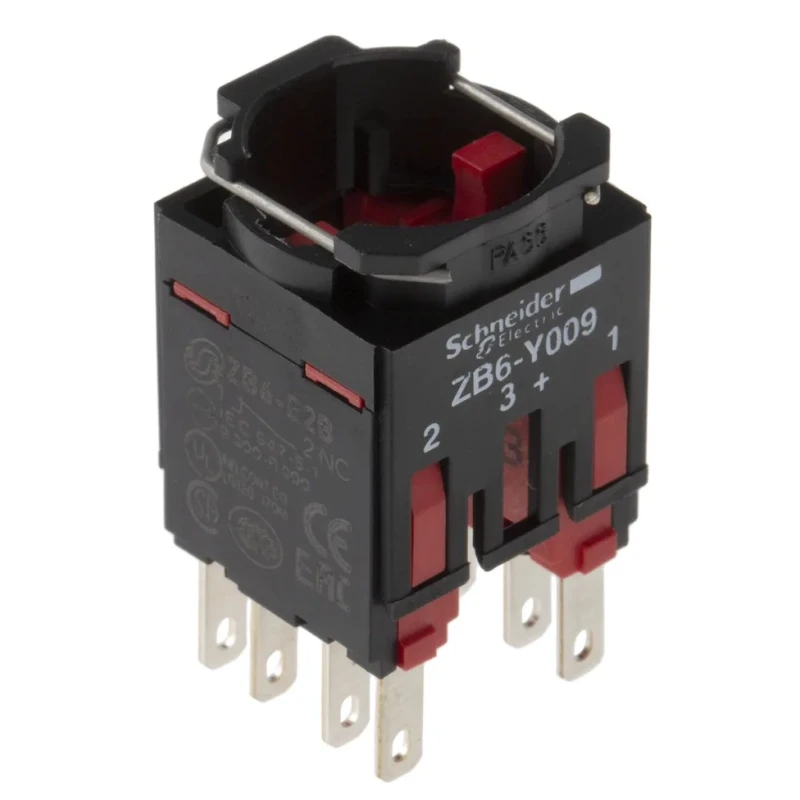 Schneider Electric Harmony Series Contact Block 250V, 2 NC ZB6Z4B