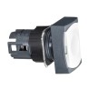 Schneider Electric Harmony XB6 Series White Spring Return Push Button Head 16 mm Cutout IP65 ZB6DA1