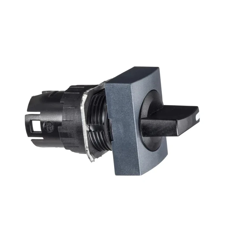 Schneider Electric Harmony Series 2 Position Selector Switch Head 16 mm Cutout Black Handle IP65 ZB6DD22