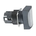 Schneider Electric Harmony XB6 Series White Rectangular Latching Push Button Head 16 mm Cutout IP65 ZB6DF1