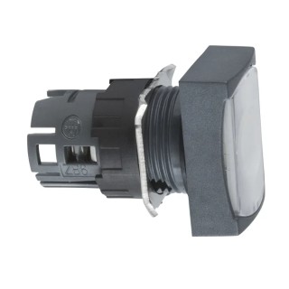 Schneider Electric Harmony XB6 Series White Spring Return Push Button Head 16mm Cutout IP65 ZB6DW1