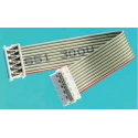 Molex Picoflex Series Flat Ribbon Cable, 200 mm Length, Picoflex IDC to Picoflex IDC 92315-1420