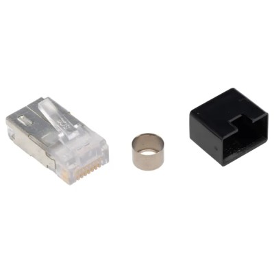 Bel-Stewart 940-SP Series RJ45 Connector Male Shielded Cable Mount Modular Jack 1 Port 8 Ways RJ45