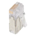 Bel-Stewart 940-SP Series RJ45 Connector Male Shielded Cable Mount Modular Jack 1 Port 8 Ways RJ45