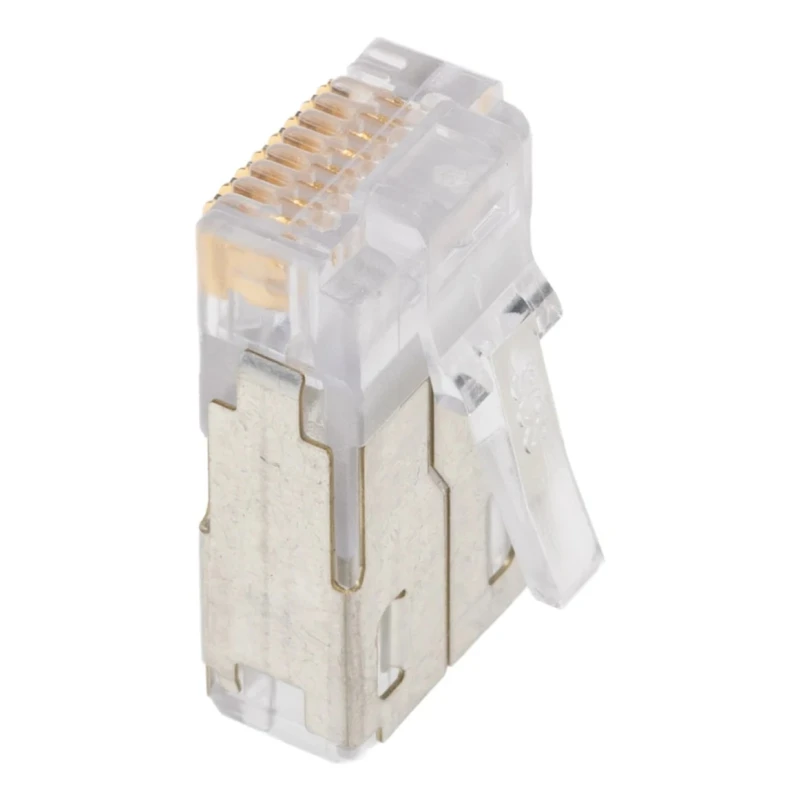 Bel-Stewart 940-SP Series RJ45 Connector Male Shielded Cable Mount Modular Jack 1 Port 8 Ways RJ45