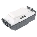 MK Electric 1 Way Switch Insert Module White 20A 250V Grid Plus Series K4893 WHI