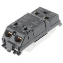MK Electric 1 Way Switch Insert Module White 20A 250V Grid Plus Series K4893 WHI