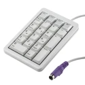 Cherry Grey Wired PS2 Numeric Keypad 21 Keys CE UL VDE FCC G84-4700LPBUS-0