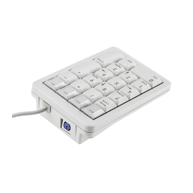 Cherry Grey Wired PS2 Numeric Keypad 21 Keys CE UL VDE FCC G84-4700LPBUS-0