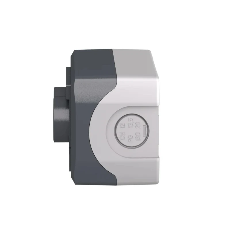 Schneider Electric Spring Return Enclosed Push Button 1 NO/1 NC Polycarbonate Green Red START/STOP IP66 IP69K XALD211H29