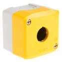 Schneider Electric Yellow Plastic Harmony XALK Control Station Enclosure 22 mm 1 Hole XALK01