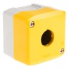 Schneider Electric Yellow Plastic Harmony XALK Control Station Enclosure 22 mm 1 Hole XALK01