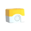 Schneider Electric Yellow Plastic Harmony XALK Control Station Enclosure 22 mm 1 Hole XALK01