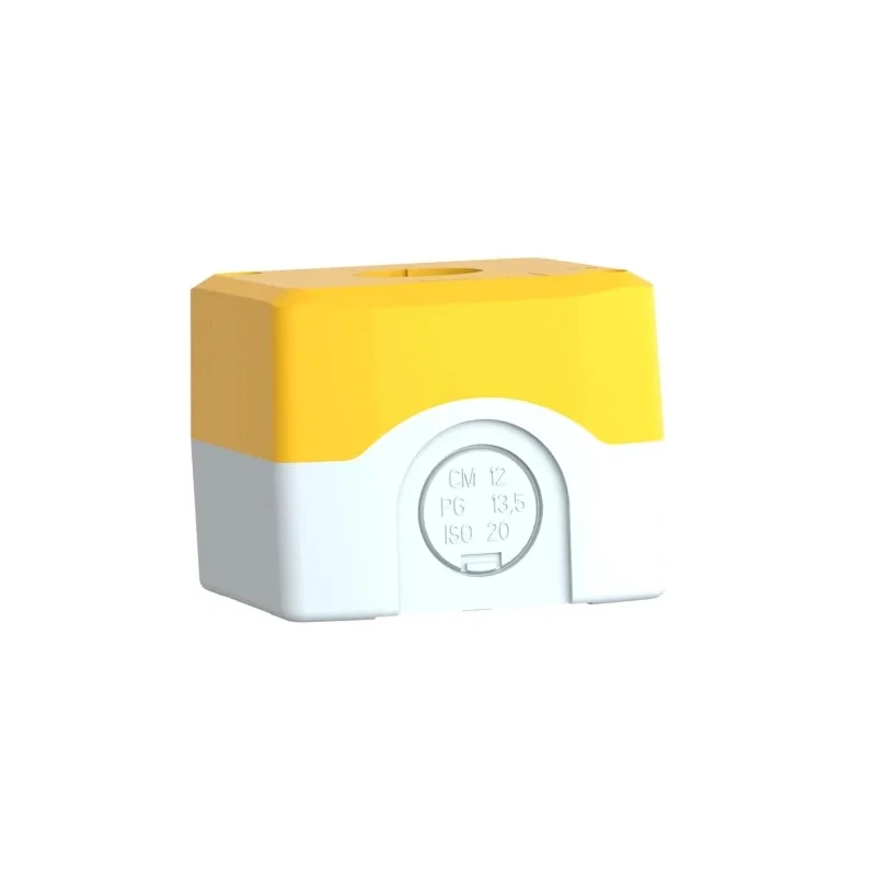 Schneider Electric Yellow Plastic Harmony XALK Control Station Enclosure 22 mm 1 Hole XALK01