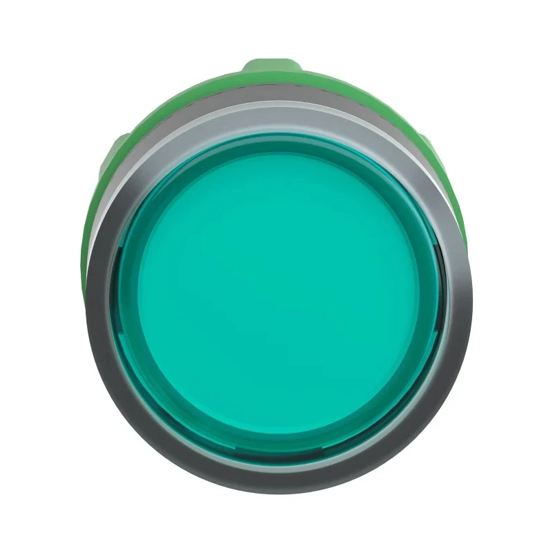 Schneider Electric Harmony XB5 Series Green Spring Return Push Button Head 22 mm Cutout IP66 IP67 IP69K ZB5AW33