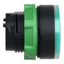 Schneider Electric Harmony XB5 Series Green Spring Return Push Button Head 22 mm Cutout IP66 IP67 IP69K ZB5AW33