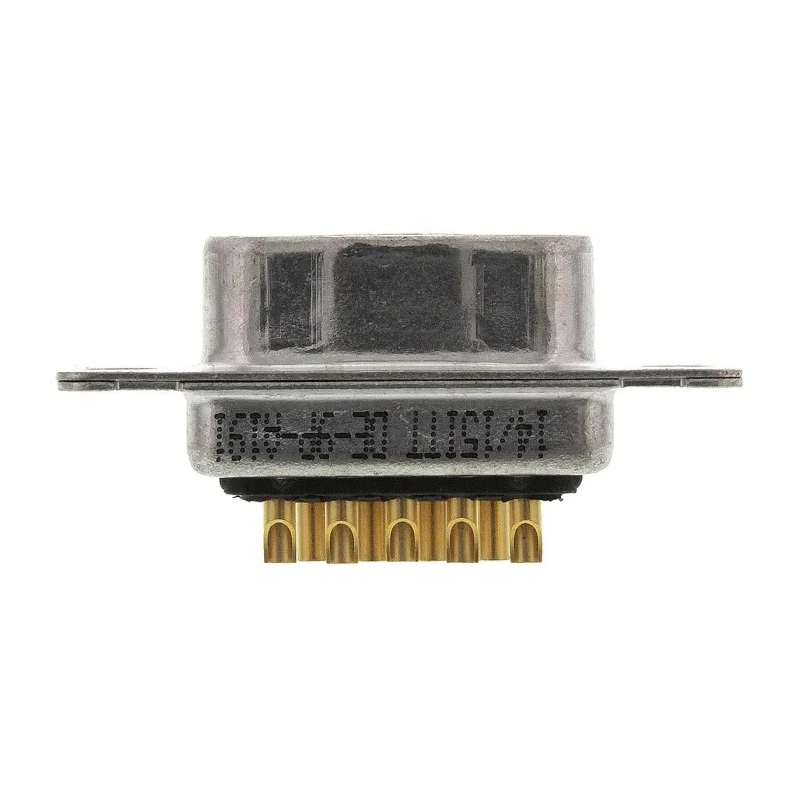 ITT Cannon ORIGINAL D 9 Way Straight Panel Mount D-Sub Connector 1.25kV 5A 120 in Through Hole Steel Housing 121073-2290 D